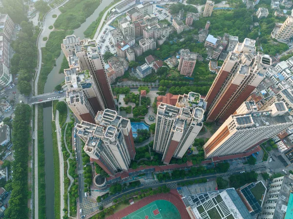 Luftaufnahme Der Landschaft Shenzhen China — Stockfoto