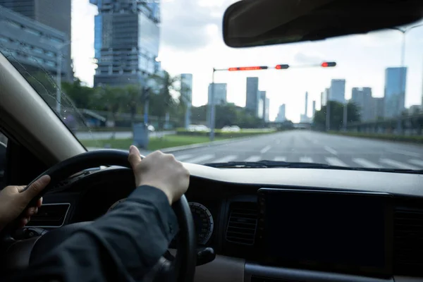 Autorijden Weg — Stockfoto