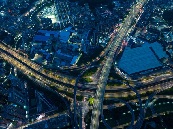 Flygfoto Över Landskapet Shenzhen Stad Kina — Stockfoto