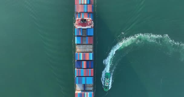 Vedere Aeriană Terminalului Containere Yantian Din Orașul Shenzhen China — Videoclip de stoc
