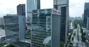 Shenzhen şehrindeki hava manzarası, Çin