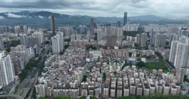 Shenzhen şehrindeki hava manzarası, Çin