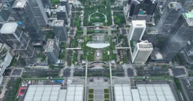 Shenzhen şehrindeki hava manzarası, Çin