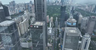 Shenzhen şehrindeki hava manzarası, Çin