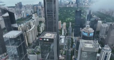 Shenzhen şehrindeki hava manzarası, Çin