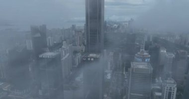 Shenzhen şehrindeki hava manzarası, Çin