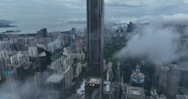 Shenzhen şehrindeki hava manzarası, Çin