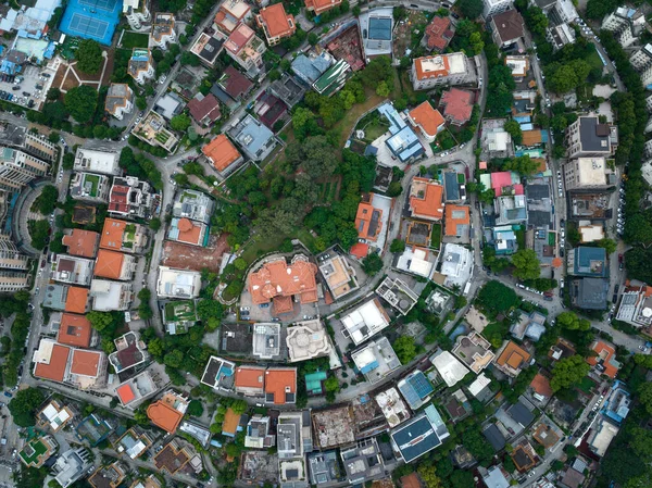 Luchtfoto Van Landschap Shenzhen Stad China — Stockfoto