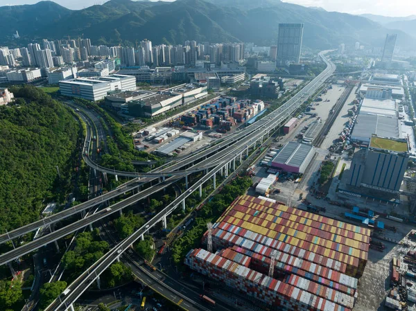 Shenzhen şehrindeki hava manzarası, Çin