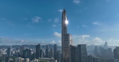 Shenzhen şehrindeki hava manzarası, Çin