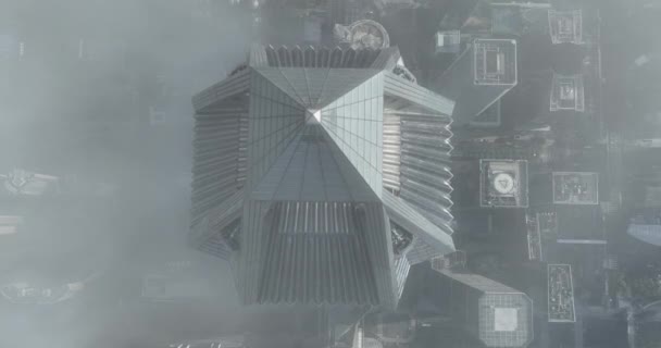 Modern Architecture City Cloudy Sky — Vídeo de Stock