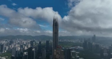 Shenzhen şehrindeki hava manzarası, Çin