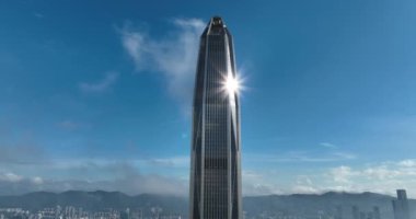 Shenzhen şehrindeki hava manzarası, Çin