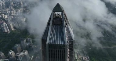 Shenzhen şehrindeki hava manzarası, Çin