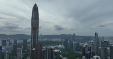 Shenzhen şehrindeki hava manzarası, Çin