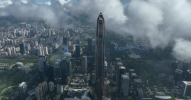 Shenzhen şehrindeki hava manzarası, Çin