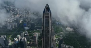 Shenzhen şehrindeki hava manzarası, Çin
