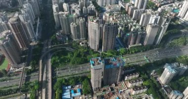 Shenzhen şehrindeki hava manzarası, Çin