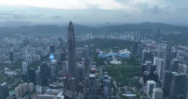 Shenzhen şehrindeki hava manzarası, Çin