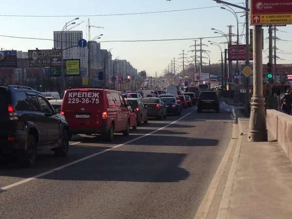 Traffic jams — Stock Photo, Image