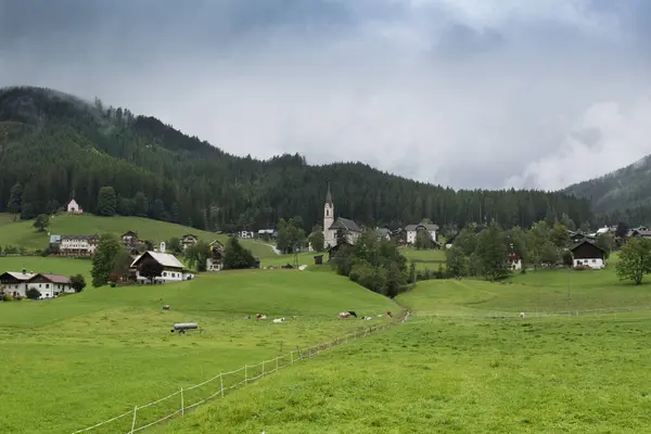 Casa Montagna Nell Alpe Austria — Foto Stock