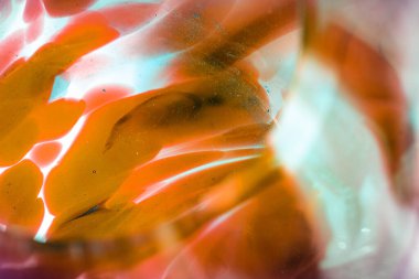 Turuncu, kahverengi, soyut cam dokular, desenler, duvar kağıtları.