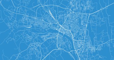 Umea, İsveç, Avrupa şehir haritası