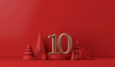 Noel 'in 12 günü. Festivalin 10. günü. 3d Hazırlama