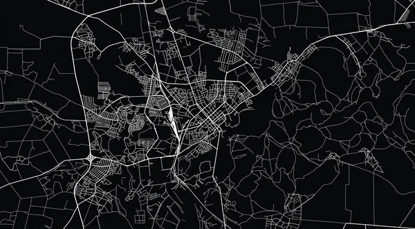 Chernihiv城市矢量城市地图，乌克兰，欧洲 — 图库矢量图片