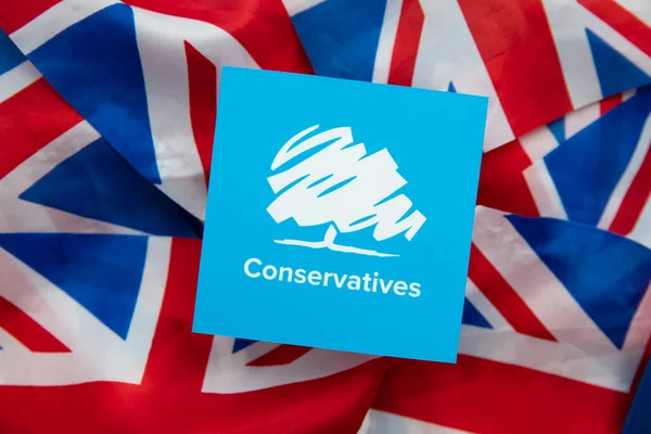 London Велика Британія Липень 2022 Логотип Політичної Партії Консервативної Сполученого — стокове фото