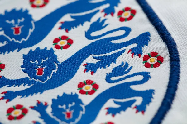 London August 2022 Three Lions National Emblem Badge England Football — Stockfoto