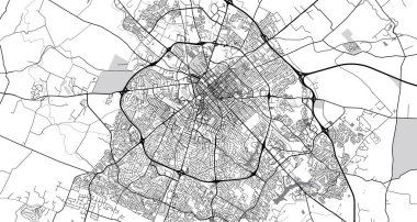 Kentucky, Amerika Birleşik Devletleri Lexington şehir haritası.