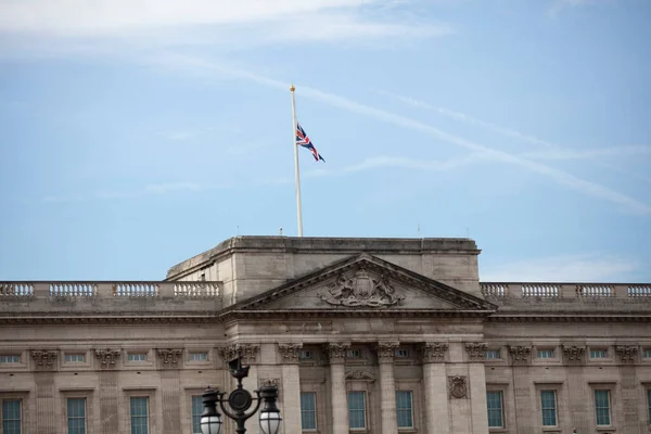 London Ngiltere Eylül 2022 Kraliçe Elizabeth Ölümünden Sonra Buckingham Sarayı — Stok fotoğraf