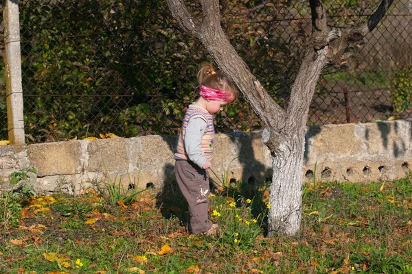 Little child in waistcoa — Stock Photo, Image