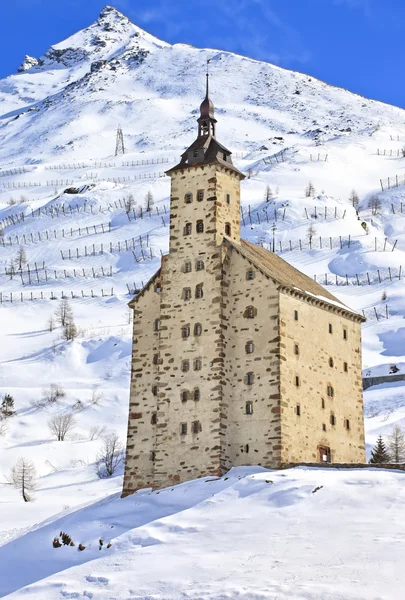 The old Simplon Hospice, Simplon Pass — Stock Photo, Image