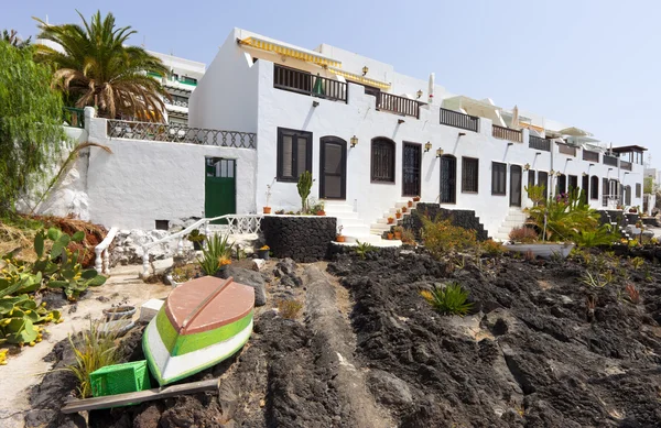 Traditioneel huis in puerto del carmen, lanzarote, Canarische eilanden — Stockfoto