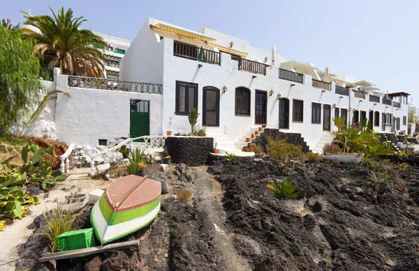 Traditional house in Puerto Del Carmen, Lanzarote, Canary islands Stock Photo