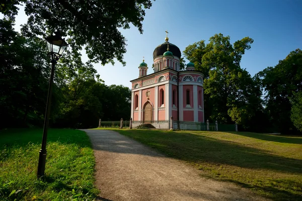Russian Orthodox Alexander Nevsky Memorial Church Potsdam Germany — ストック写真