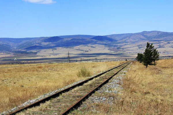 Bitola ferroviária — Fotografia de Stock