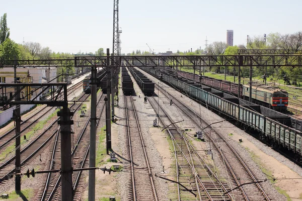 Spoorweg — Stockfoto