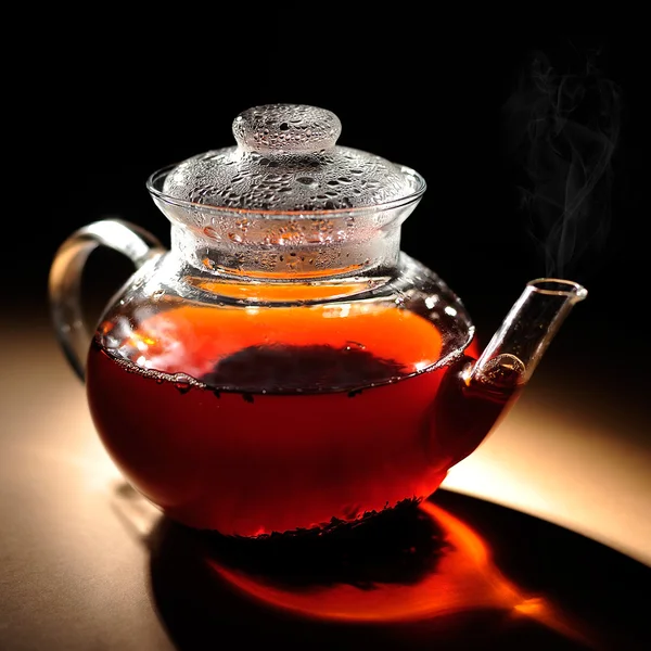 Çaydanlıkta çay - Stok İmaj