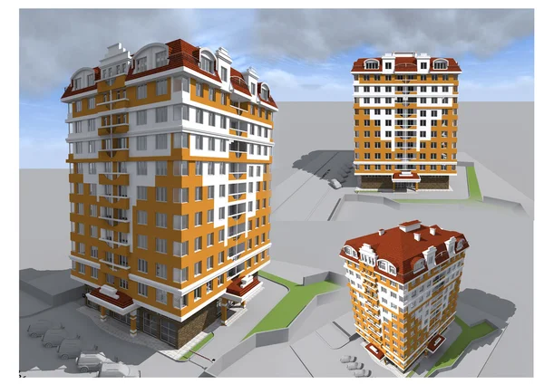 Çok öykülü bir yapı modeli