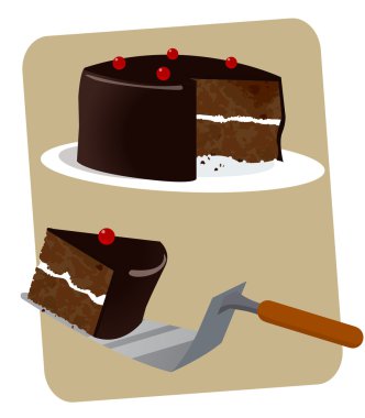 blackforest çikolatalı kek