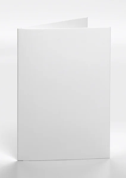 Белая папка — стоковое фото