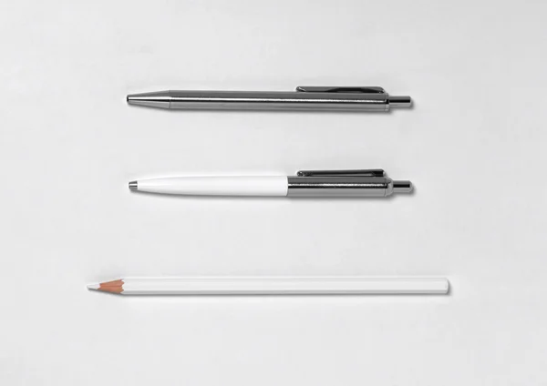 ペンと鉛筆 — ストック写真