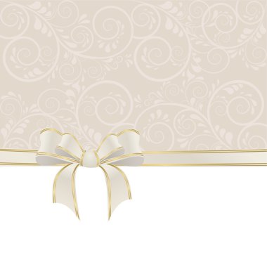 süsler ve şerit arka plan