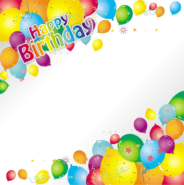 Happy Birthday — Stock Vector