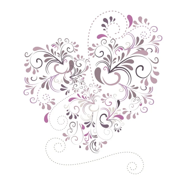 Background with hearts — Stock Vector