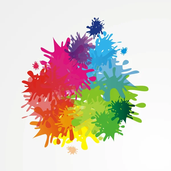 Metin için alanı olan renkli arkaplan