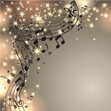 Music background clipart